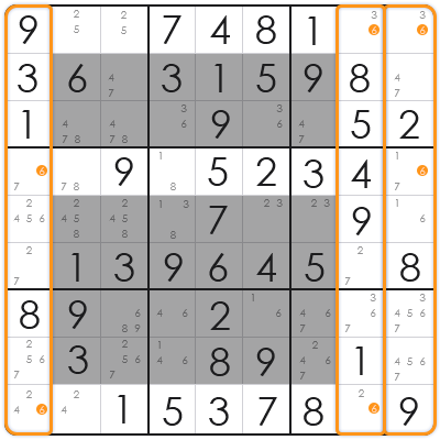sudoku pointing pair